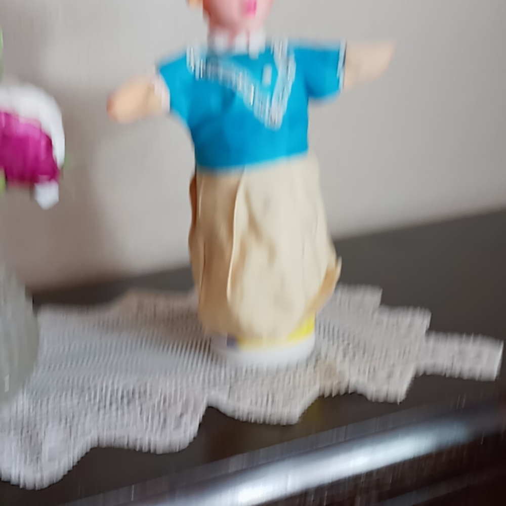 Two. Vintage hand puppets